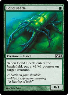 [161]【EN】【FOIL】結合虫/Bond Beetle【M13】[C][緑]