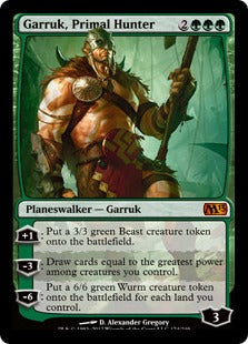 [175]【EN】【FOIL】原初の狩人、ガラク/Garruk, Primal Hunter【M13】[M][緑]