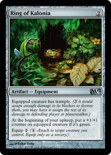 [212]【EN】【FOIL】カロニアの指輪/Ring of Kalonia【M13】[U][茶]