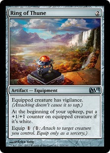 [213]【EN】【FOIL】テューンの指輪/Ring of Thune【M13】[U][茶]