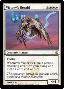 [018]【EN】【FOIL】勝利の伝令/Victory's Herald【MBS】[R][白]