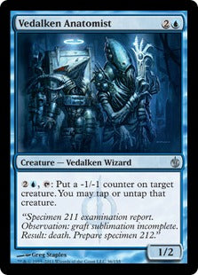 [036]【EN】【FOIL】ヴィダルケンの解剖学者/Vedalken Anatomist【MBS】[U][青]