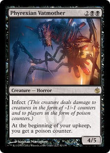 [052]【EN】【FOIL】ファイレクシアの槽母/Phyrexian Vatmother【MBS】[R][黒]