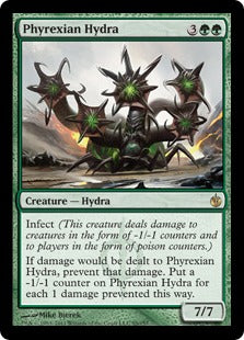 [085]【EN】【FOIL】ファイレクシアのハイドラ/Phyrexian Hydra【MBS】[R][緑]