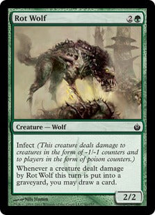 [090]【EN】【FOIL】腐敗狼/Rot Wolf【MBS】[C][緑]