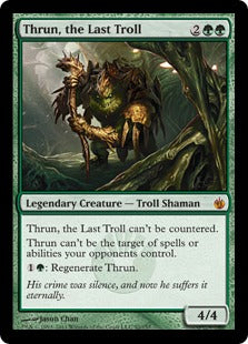 [092]【EN】【FOIL】最後のトロール、スラーン/Thrun, the Last Troll【MBS】[M][緑]