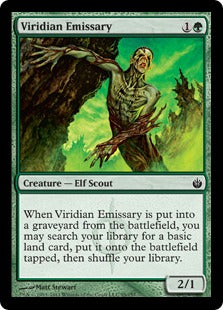 [095]【EN】【FOIL】ヴィリジアンの密使/Viridian Emissary【MBS】[C][緑]