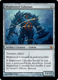 [099]【EN】【FOIL】荒廃鋼の巨像/Blightsteel Colossus【MBS】[M][茶]