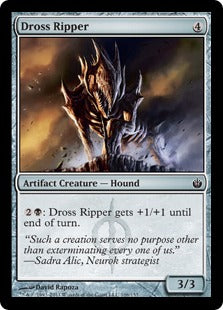 [106]【EN】【FOIL】ドロスの切り裂き魔/Dross Ripper【MBS】[C][茶]