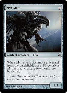 [116]【EN】【FOIL】マイアの種父/Myr Sire【MBS】[C][茶]