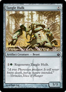 [139]【EN】【FOIL】絡み森の大男/Tangle Hulk【MBS】[C][茶]