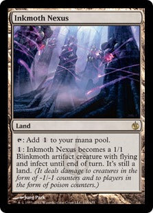 [145]【EN】【FOIL】墨蛾の生息地/Inkmoth Nexus【MBS】[R][土地]