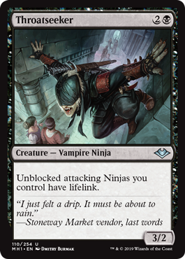 [110]【EN】喉追い/Throatseeker【MH1】[U][黒]