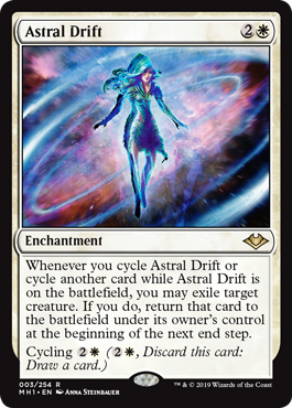 [003]【EN】【FOIL】霊体の横滑り/Astral Drift【MH1】[R][白]