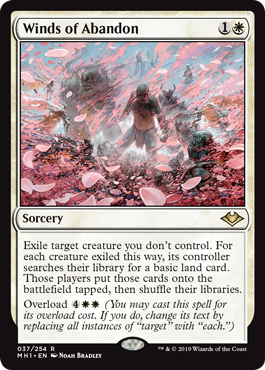 [037]【EN】【FOIL】遺棄の風/Winds of Abandon【MH1】[R][白]