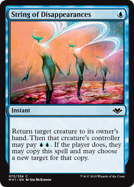 [072]【EN】【FOIL】一連の消失/String of Disappearances【MH1】[C][青]