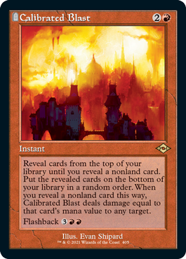 [405]【EN】■旧枠■計算された爆発/Calibrated Blast【MH2】[R][赤]