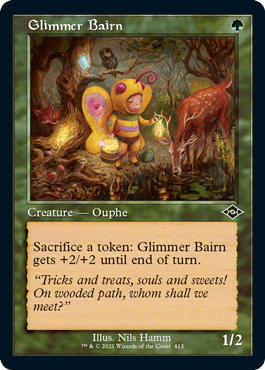 [413]【EN】■旧枠■薄光の子/Glimmer Bairn【MH2】[C][緑]