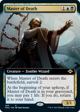 [465]【EN】■拡張アート■死の達人/Master of Death【MH2】[R][多色]
