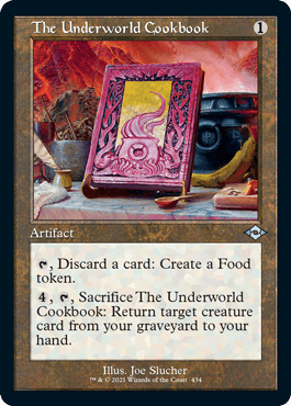 [434]【EN】■旧枠■地獄料理書/The Underworld Cookbook【MH2】[U][茶]