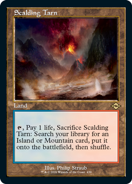 [439]【EN】■旧枠■沸騰する小湖/Scalding Tarn【MH2】[R][土地]