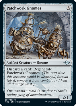 [299]【EN】【エッチングFOIL】パッチワーク・ノーム/Patchwork Gnomes【MH2】[U][茶]