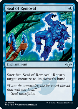 [269]【EN】退去の印章/Seal of Removal【MH2】[U][青]