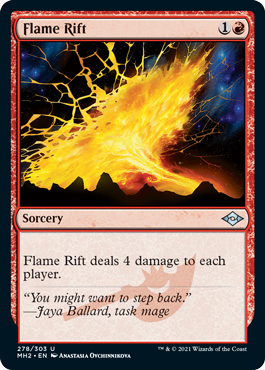 [278]【EN】火炎の裂け目/Flame Rift【MH2】[U][赤]