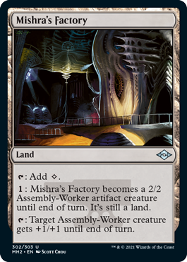 [302]【EN】ミシュラの工廠/Mishra's Factory【MH2】[U][土地]