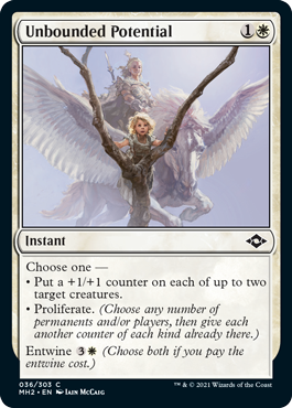 [036]【EN】【FOIL】開放された潜在力/Unbounded Potential【MH2】[C][白]