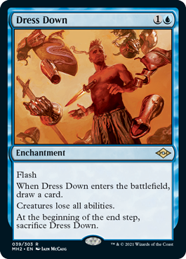[039]【EN】【FOIL】激しい叱責/Dress Down【MH2】[R][青]