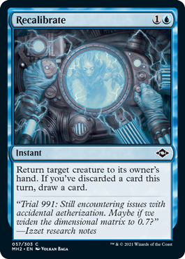 [057]【EN】【FOIL】再調整/Recalibrate【MH2】[C][青]