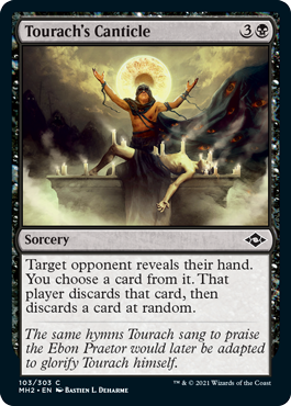 [103]【EN】【FOIL】トーラックの賛美歌/Tourach's Canticle【MH2】[C][黒]