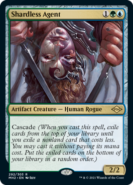 [292]【EN】【FOIL】断片無き工作員/Shardless Agent【MH2】[R][多色]