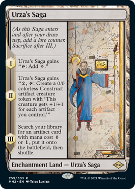 [259]【EN】【FOIL】ウルザの物語/Urza's Saga【MH2】[R][土地]