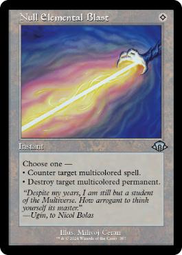 [387]【EN】■旧枠■無霊破/Null Elemental Blast【MH3】[U][無]