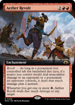 [456]【EN】■拡張アート■霊気紛争/Aether Revolt【MH3】[R][赤]
