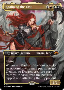 [343]【EN】■ボーダーレス■巨大なるカーリア/Kaalia of the Vast【MH3】[M][多色]