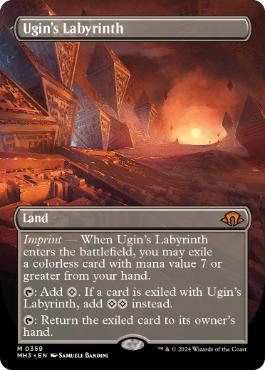 [359]【EN】■ボーダーレス■ウギンの迷宮/Ugin's Labyrinth【MH3】[M][土地]