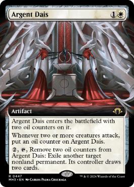 [447]【EN】【FOIL】■拡張アート■銀の高座/Argent Dais【MH3】[R][白]