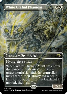 [324]【EN】【FOIL】■ボーダーレス■白蘭の幻影/White Orchid Phantom【MH3】[R][白]
