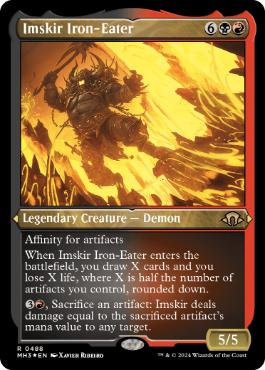 [488]【EN】【エッチングFOIL】鉄喰いイムスカー/Imskir Iron-Eater【MH3】[R][多色]