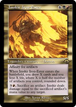 [431]【EN】【FOIL】■旧枠■鉄喰いイムスカー/Imskir Iron-Eater【MH3】[R][多色]