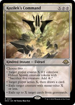 [011]【EN】コジレックの命令/Kozilek's Command【MH3】[R][無]