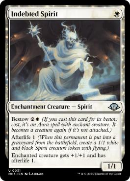 [031]【EN】恩義ある霊魂/Indebted Spirit【MH3】[U][白]