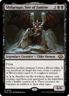 [109]【EN】飢饉の祖、シルゲンガー/Shilgengar, Sire of Famine【MH3】[R][黒]