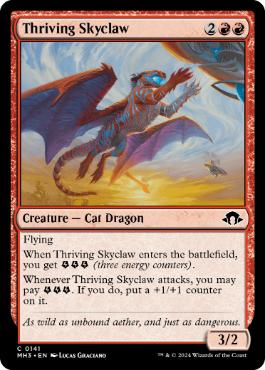 [141]【EN】興隆する空爪/Thriving Skyclaw【MH3】[C][赤]