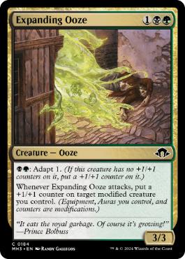 [184]【EN】広がる軟泥/Expanding Ooze【MH3】[C][多色]