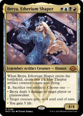 [289]【EN】エーテリウム造物師、ブレイヤ/Breya, Etherium Shaper【MH3】[M][多色]
