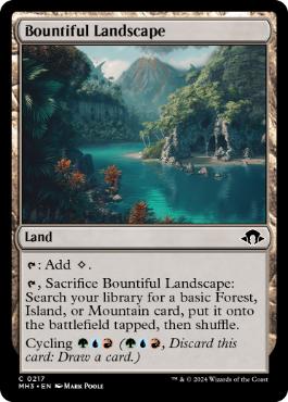 [217]【EN】豊潤地帯/Bountiful Landscape【MH3】[C][土地]